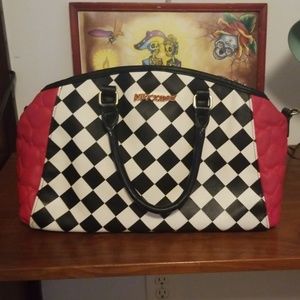 Betsey Johnson Rockabilly style Bowling Bag